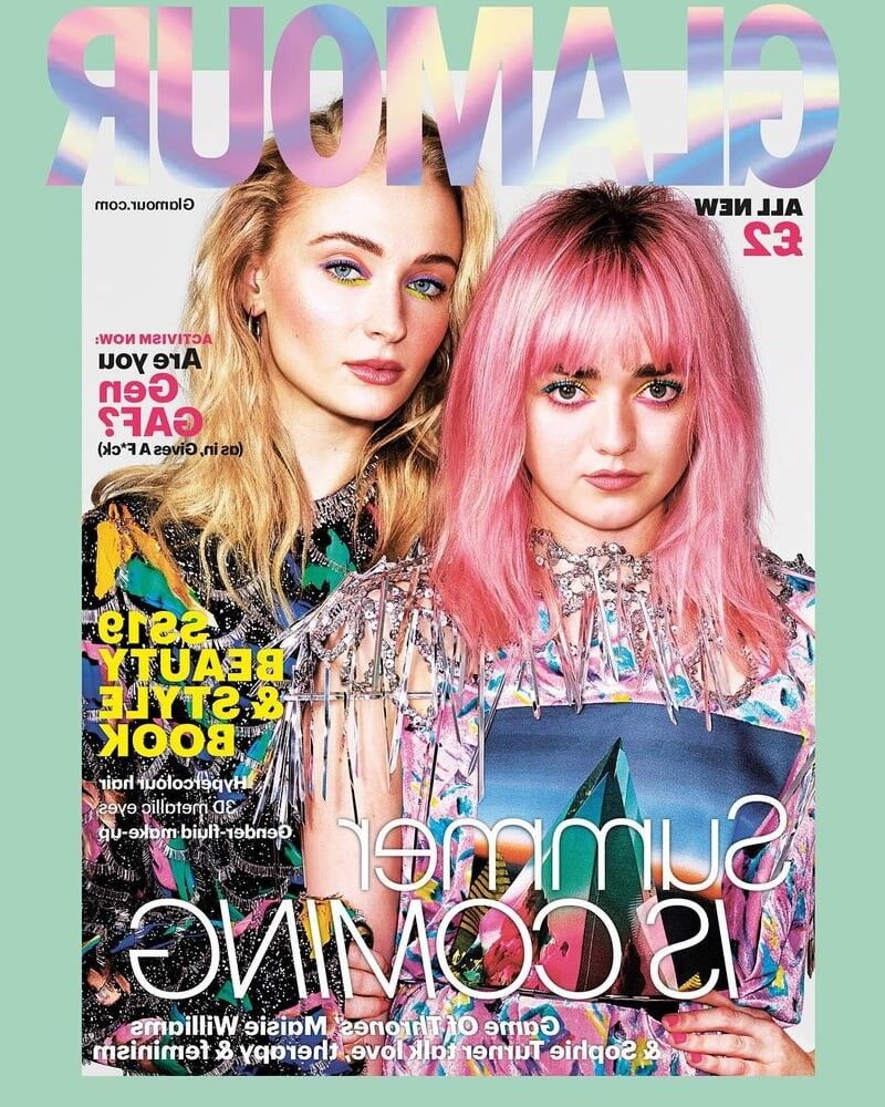 Sophie Turner And Maisie Williams 2