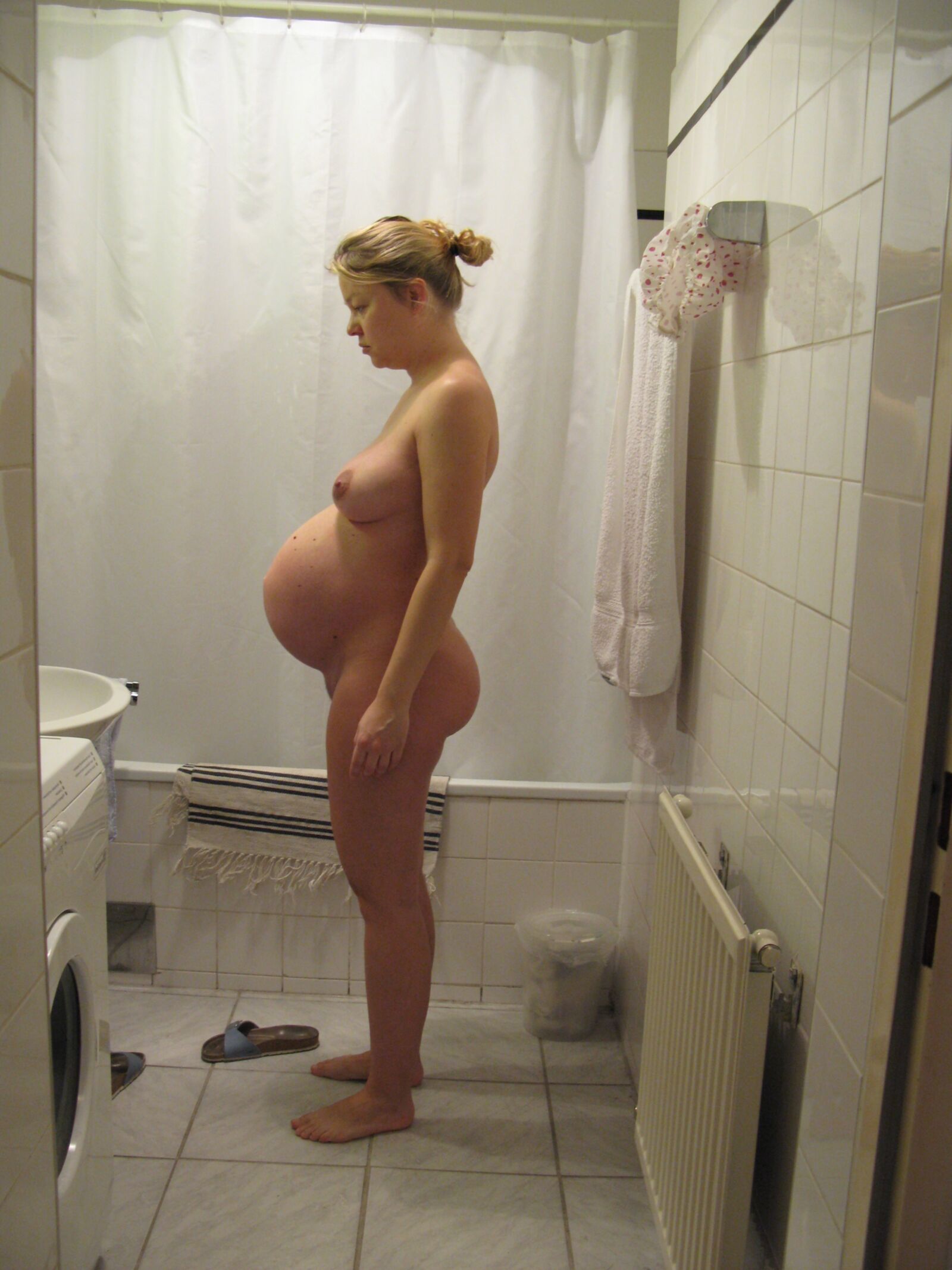 Rébecca enceinte