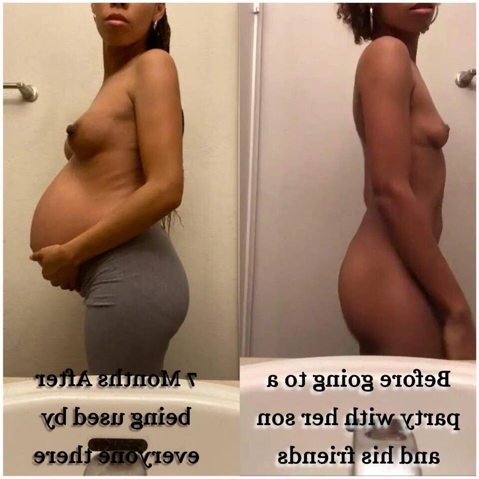 Knocked up before and after