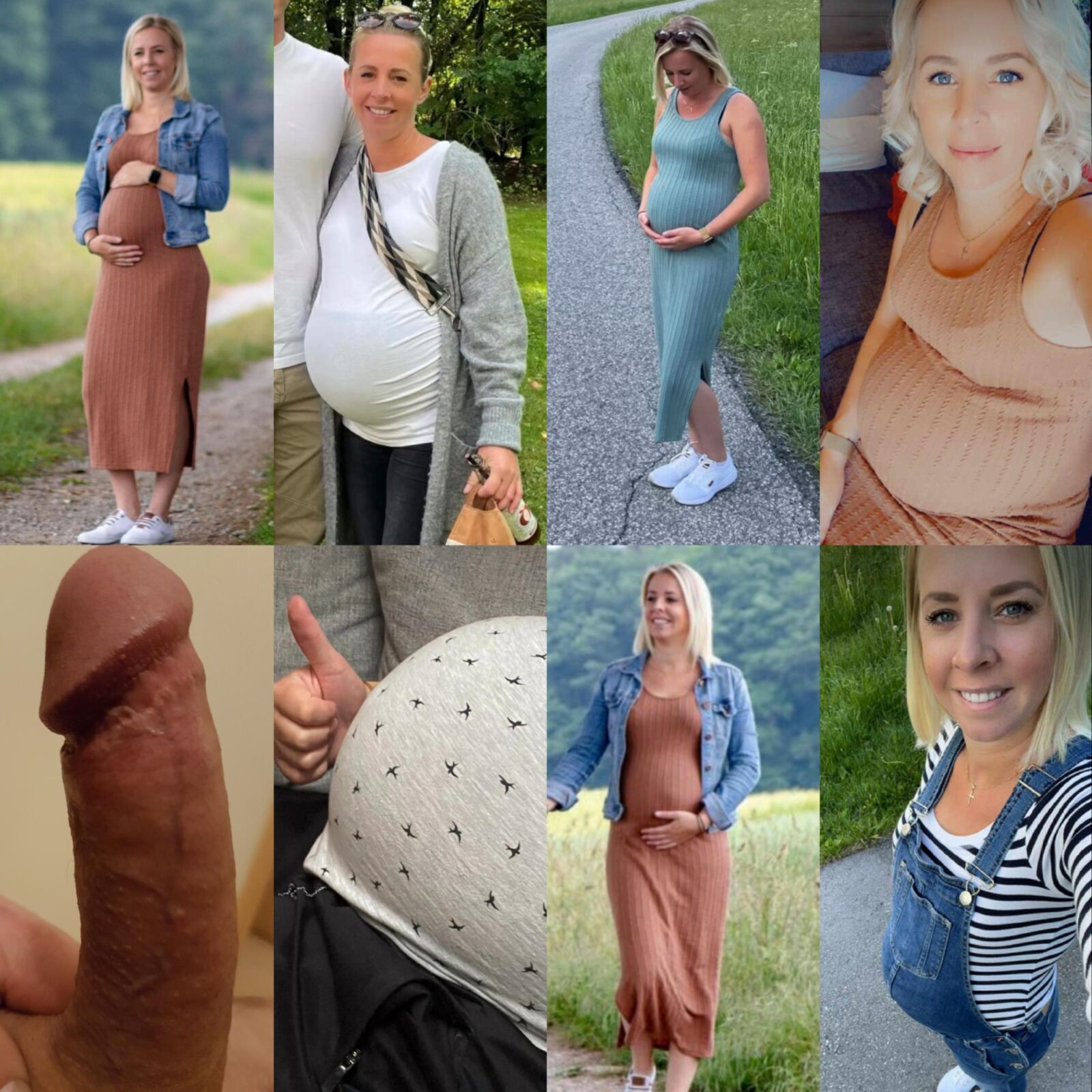 Ann-Janine, salope allemande enceinte