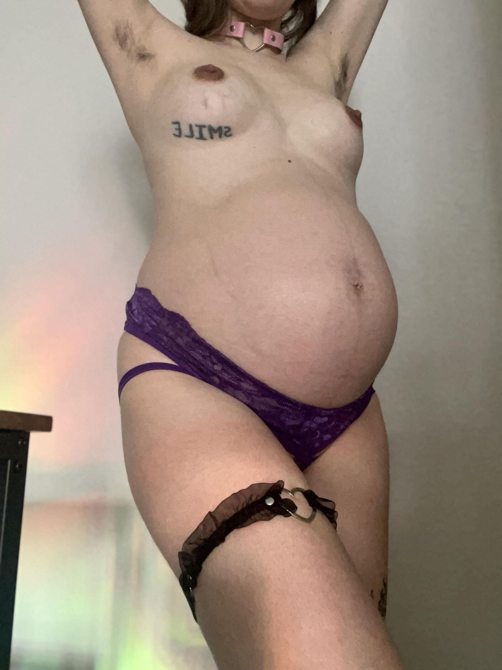 Pregnant cam slut