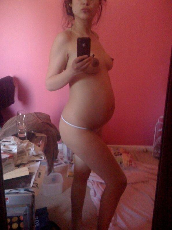 1/23~Preggers-selfies