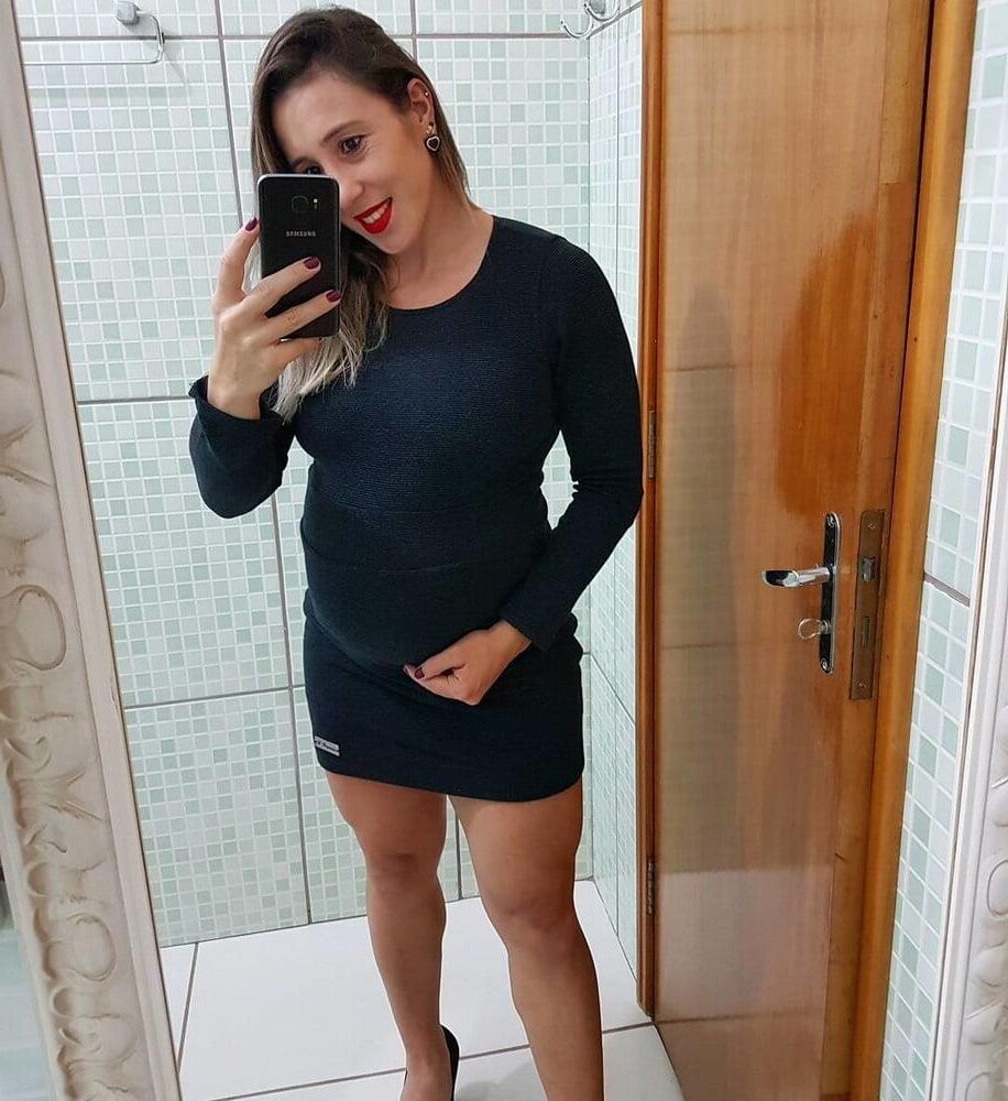 Caliente amateur preggo mamá elaine en casa no desnuda 2