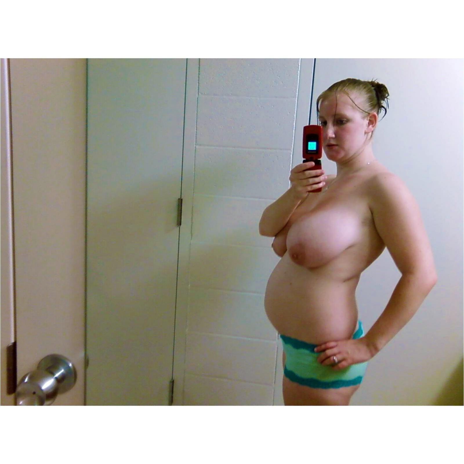 7/22~Pregnant selfies