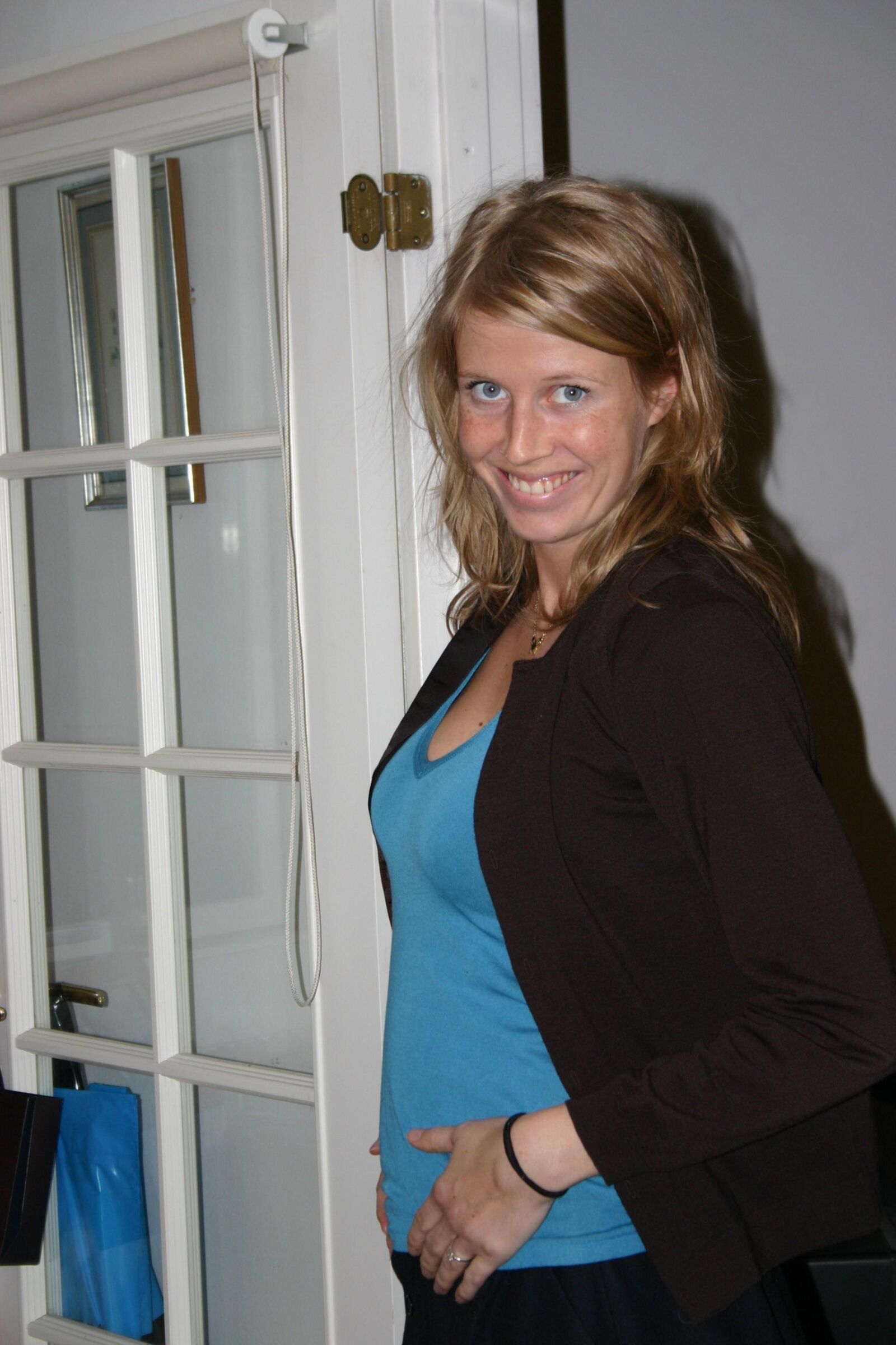 Swedish pregnant beauty 