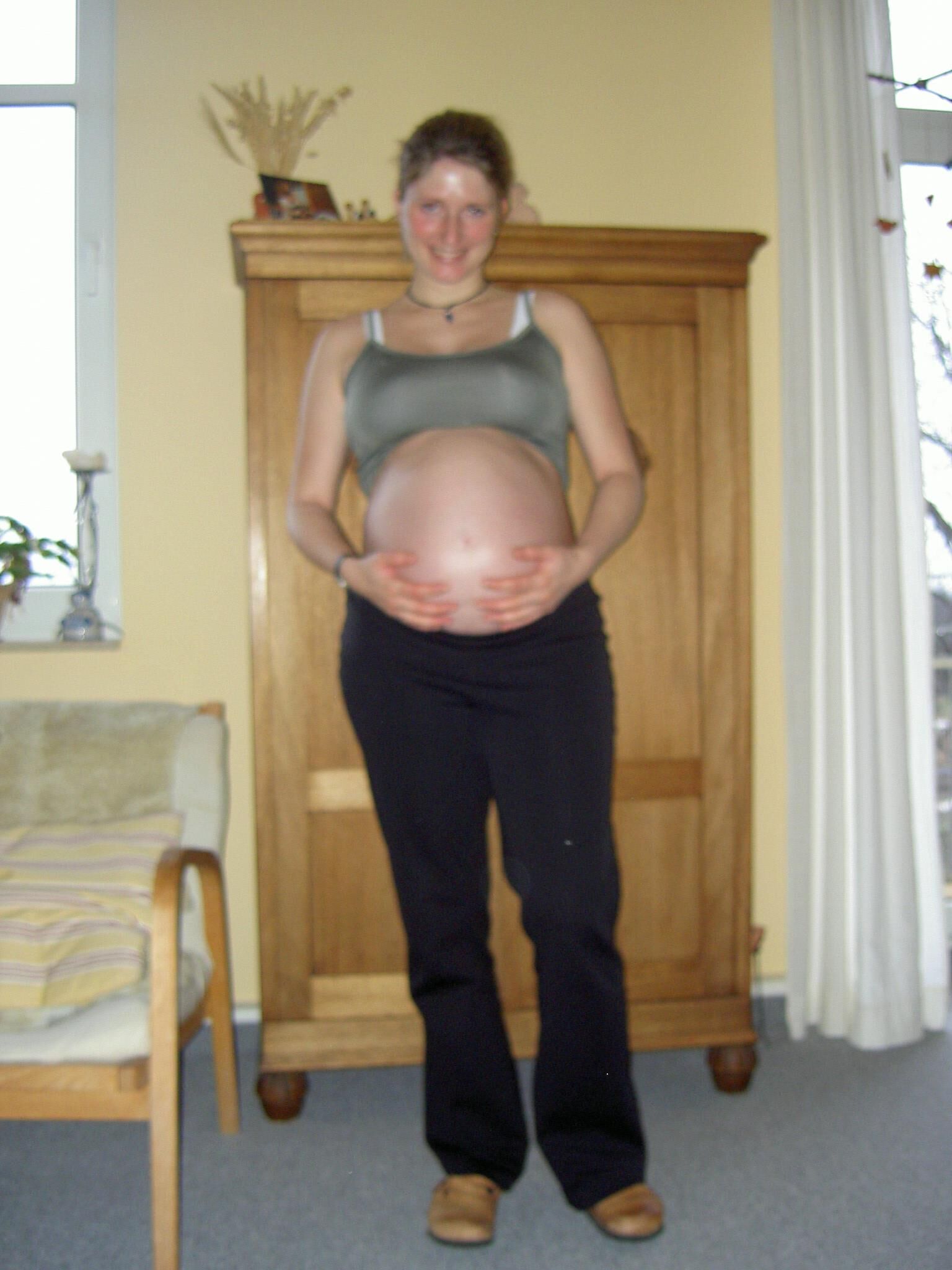 Pregnant amateur wife