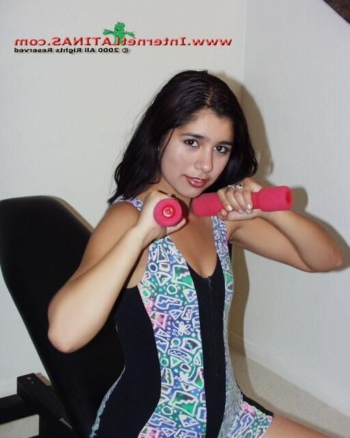 Claudia at the gym Internet Latinas