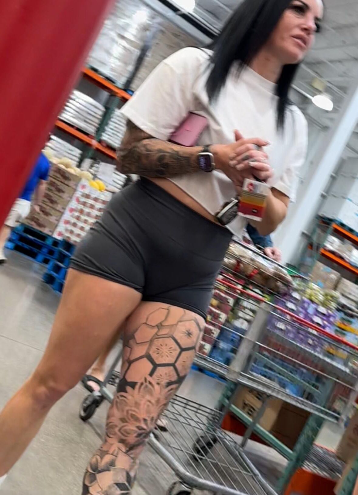 Candid Lots more Costco Pawgs and Asses PLEASE COMMENT