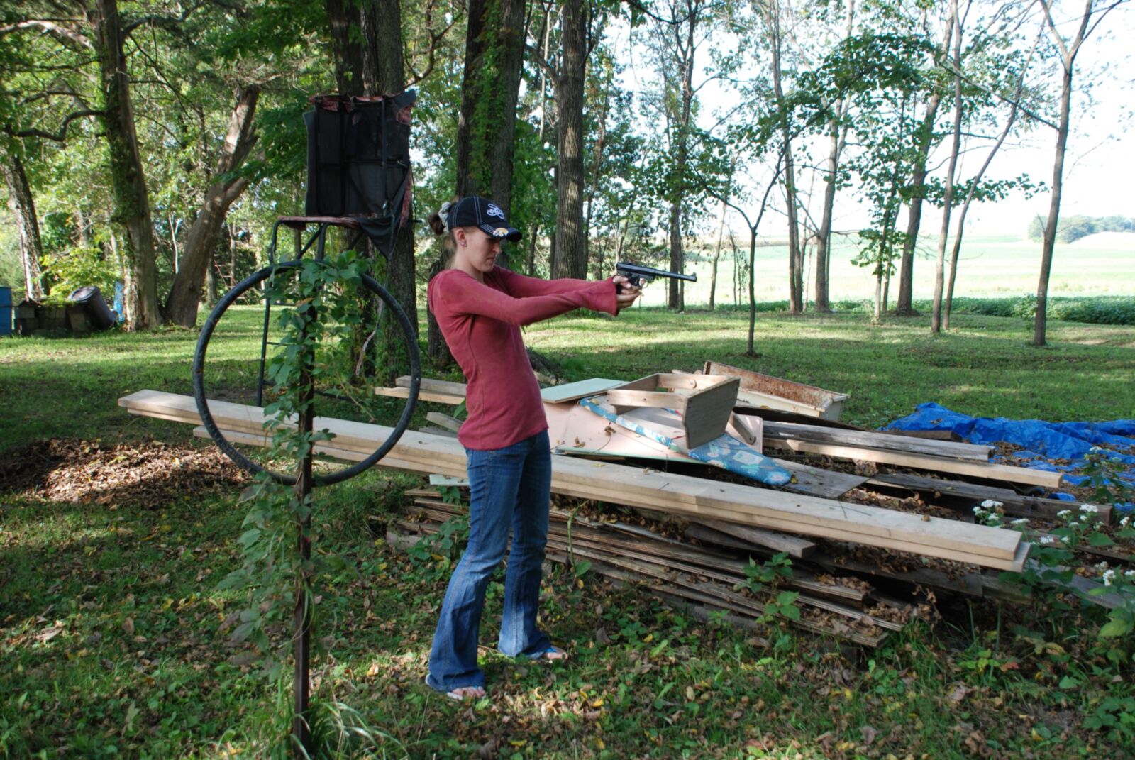 Jamie Leah Backwoods Badass Gun Gurl