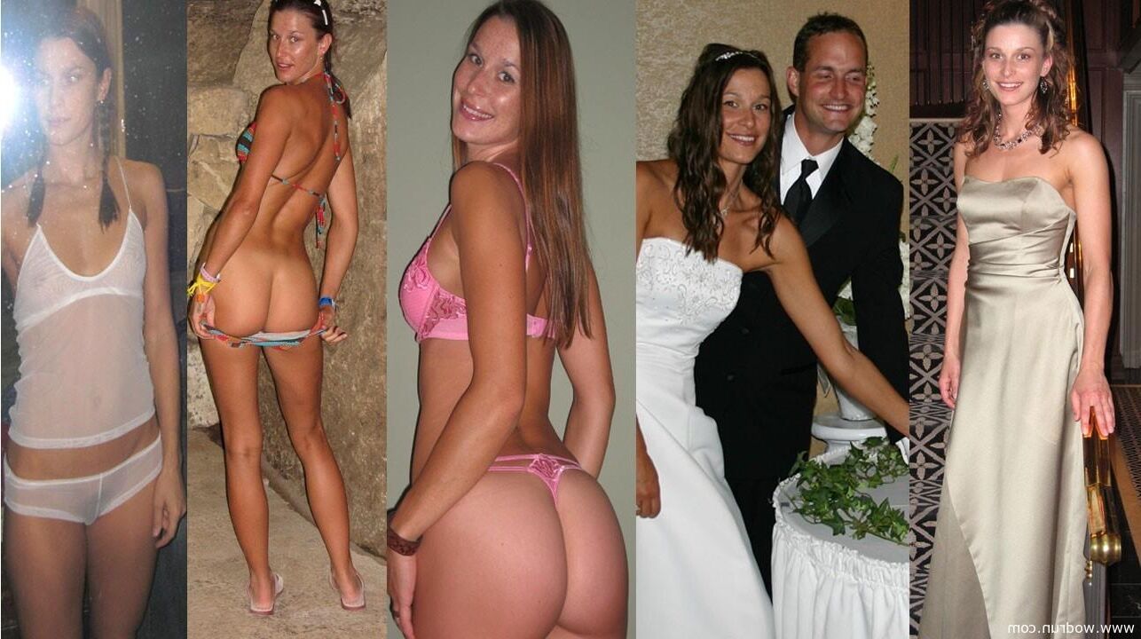 Novias desnudas vestidas y expuestas