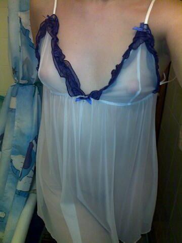  Sheer nightie