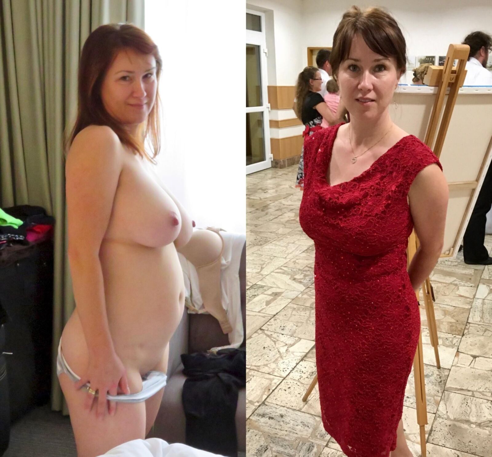 before and after dumb wife exposed