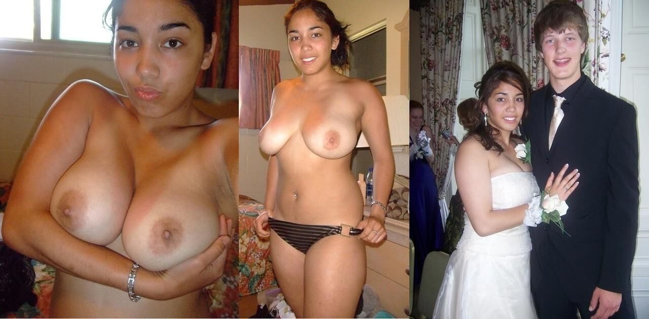 Novias tetonas vestidas y desnudas, aún más