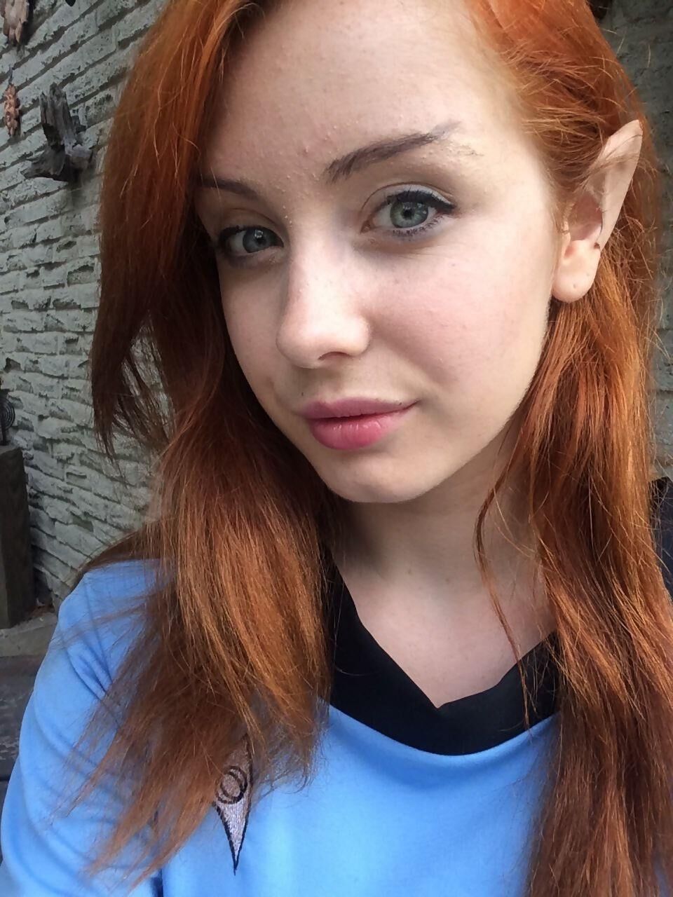 Una Jolie Rouquine fan de Star Trek y de Spiderman