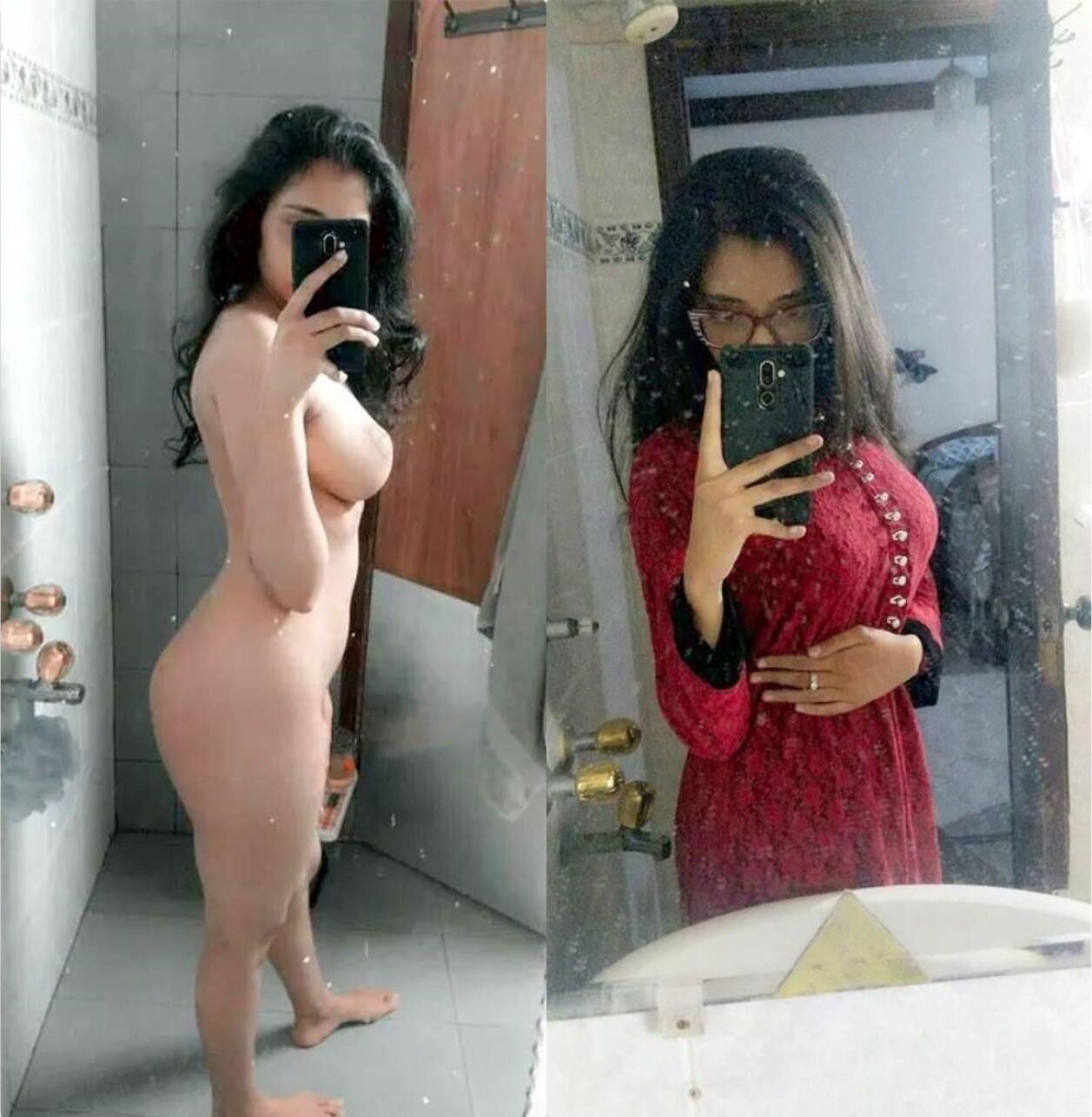 For friends vs in private 