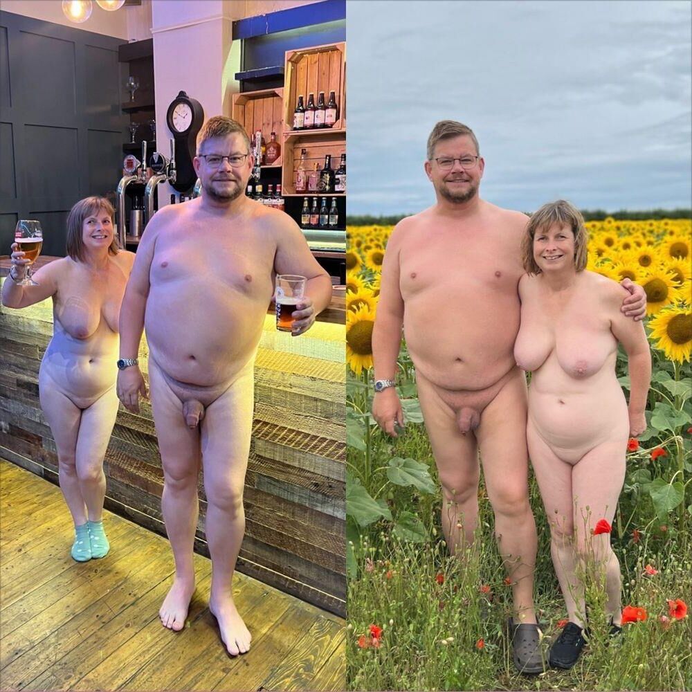 Nudist couple