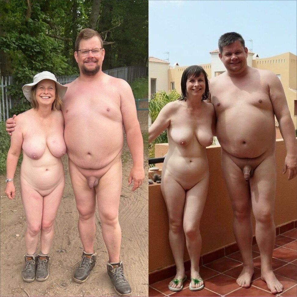 Nudist couple