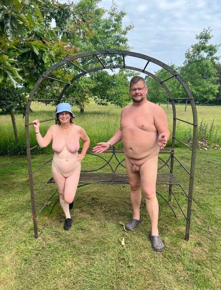 Nudist couple