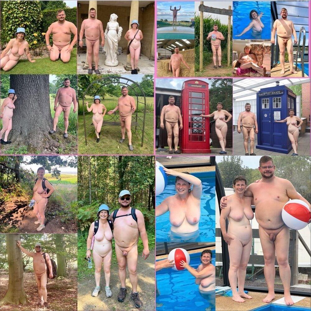 Nudist couple