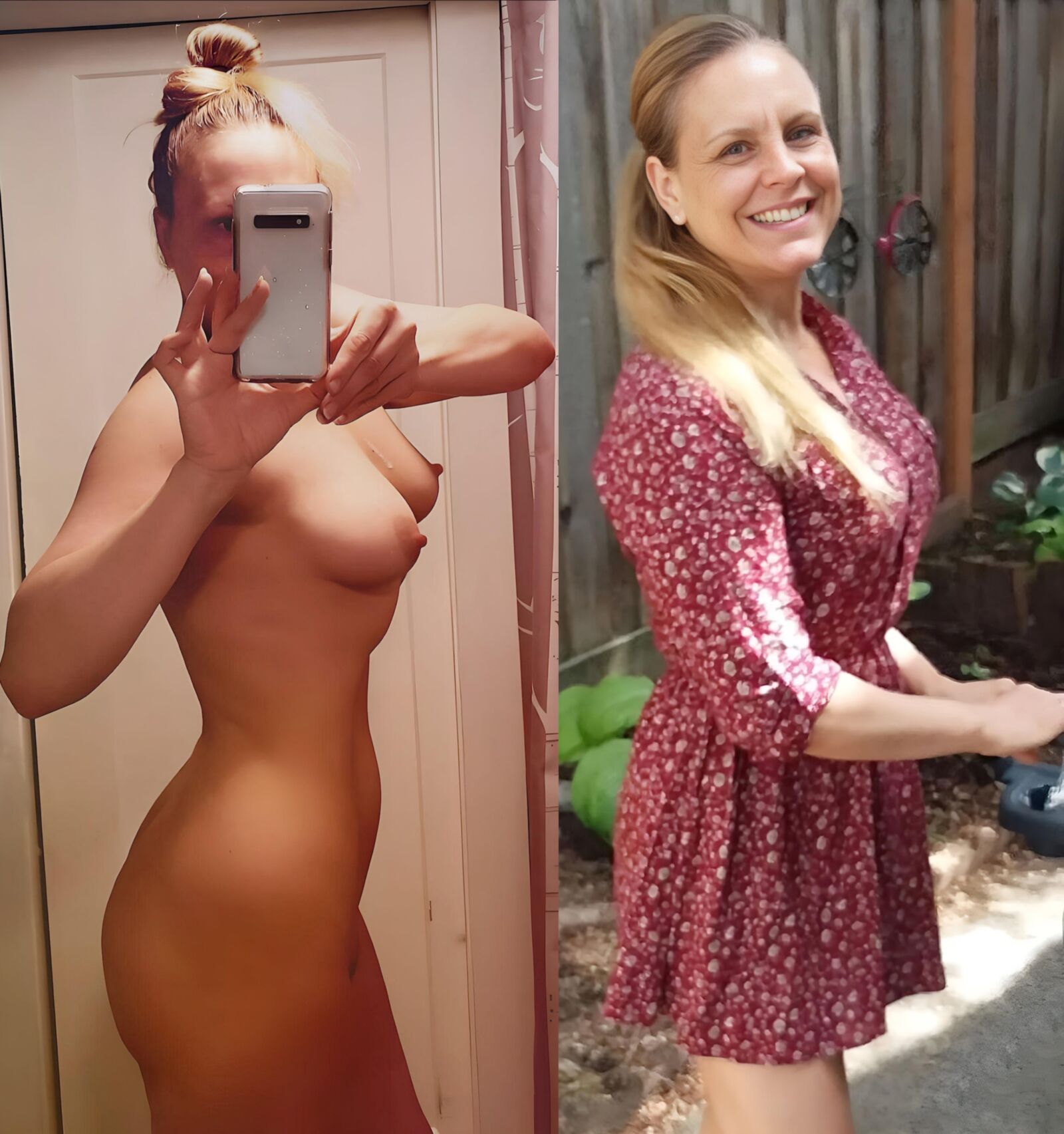 Caroline Dressed Undressed