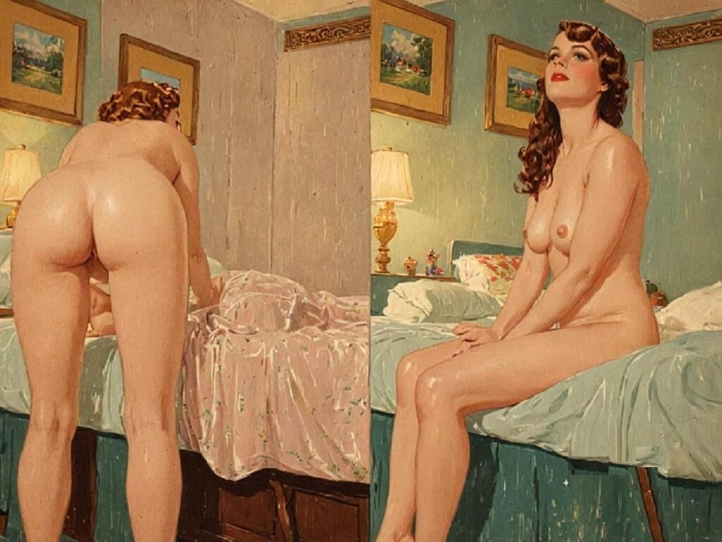 AI pin ups of the wife