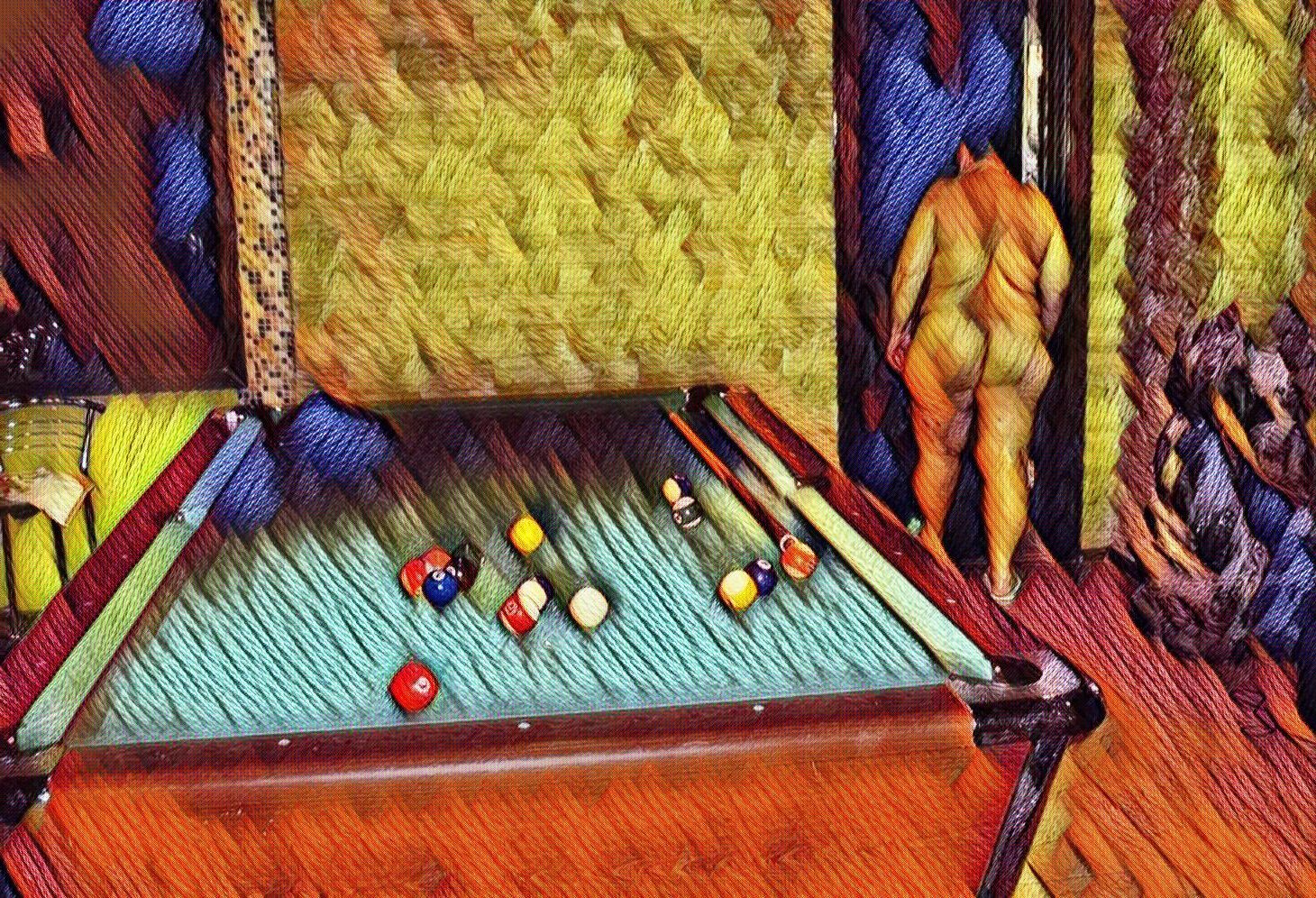 Люблю обнаженных девушек в Pooltable