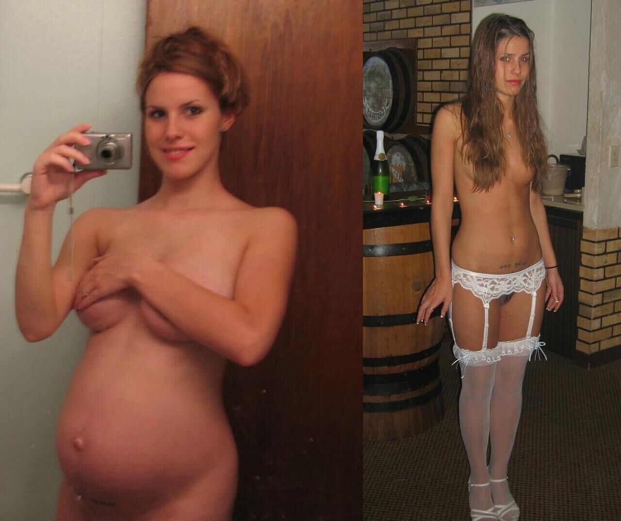 before after pregnancy