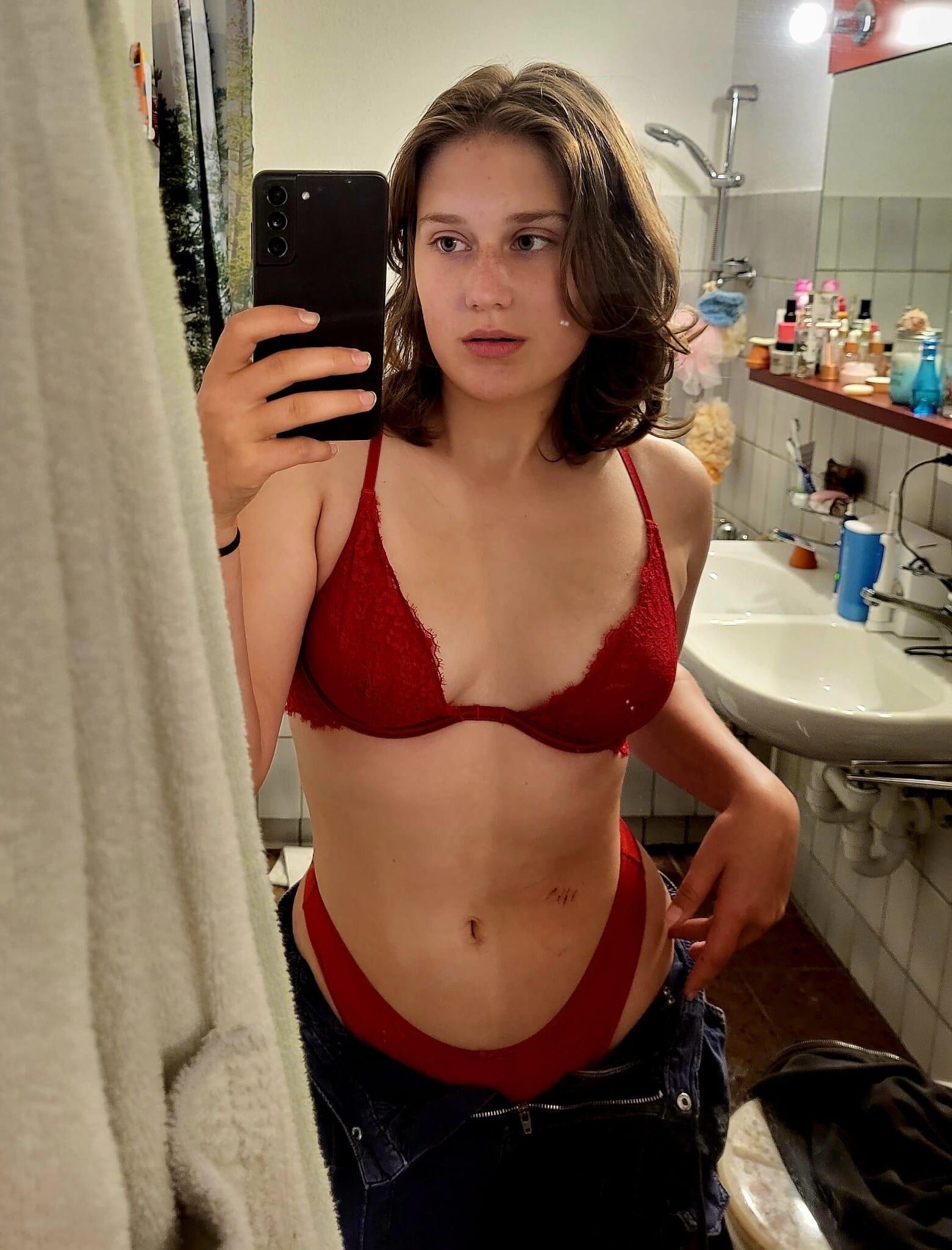 Michelle self exposing webslut