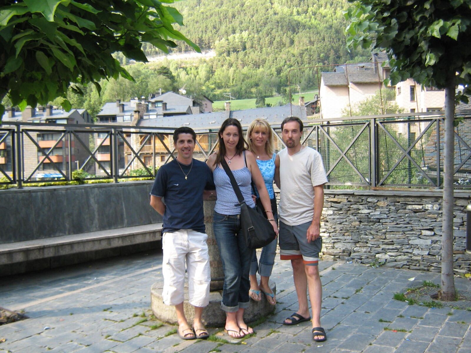 Swinger couples having fun with each other