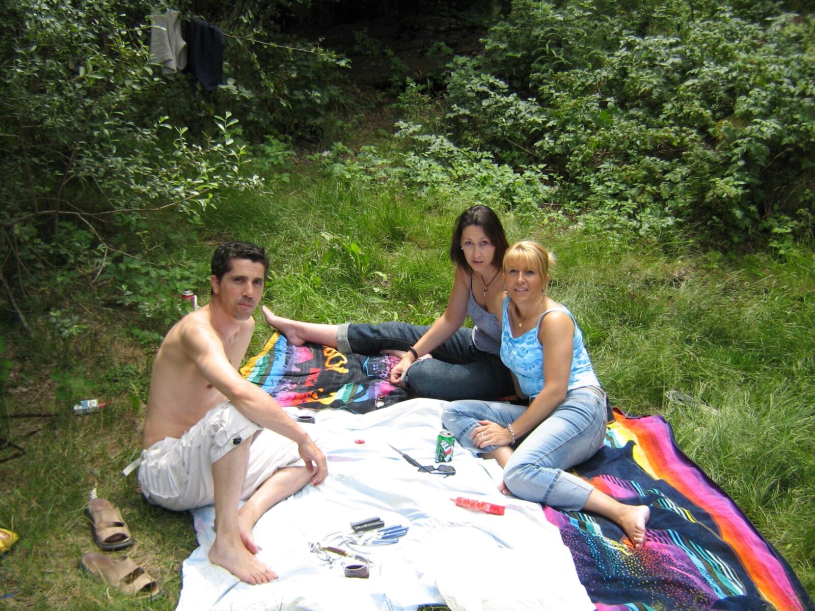 Swinger couples having fun with each other