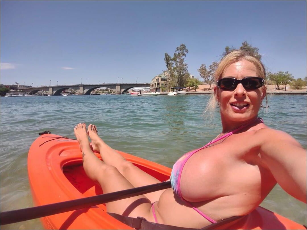 Selfies With a Foot Tease, Part 