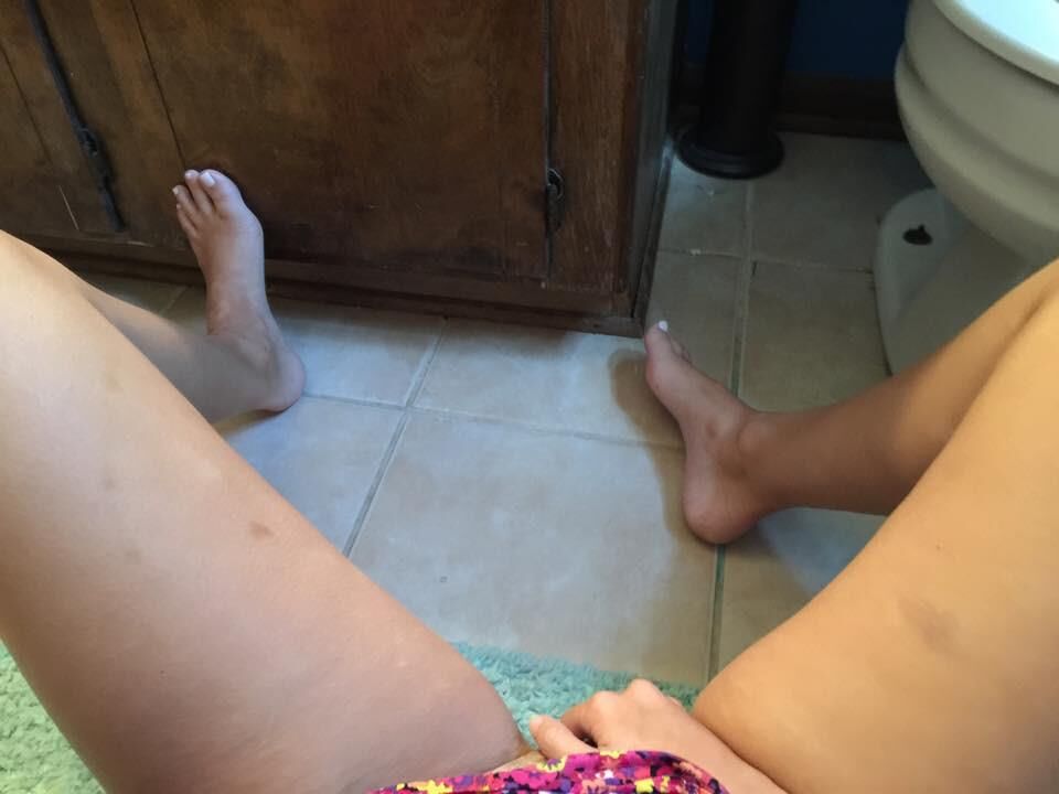 Selfies With a Foot Tease, Part 