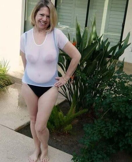 Esposa al aire libre