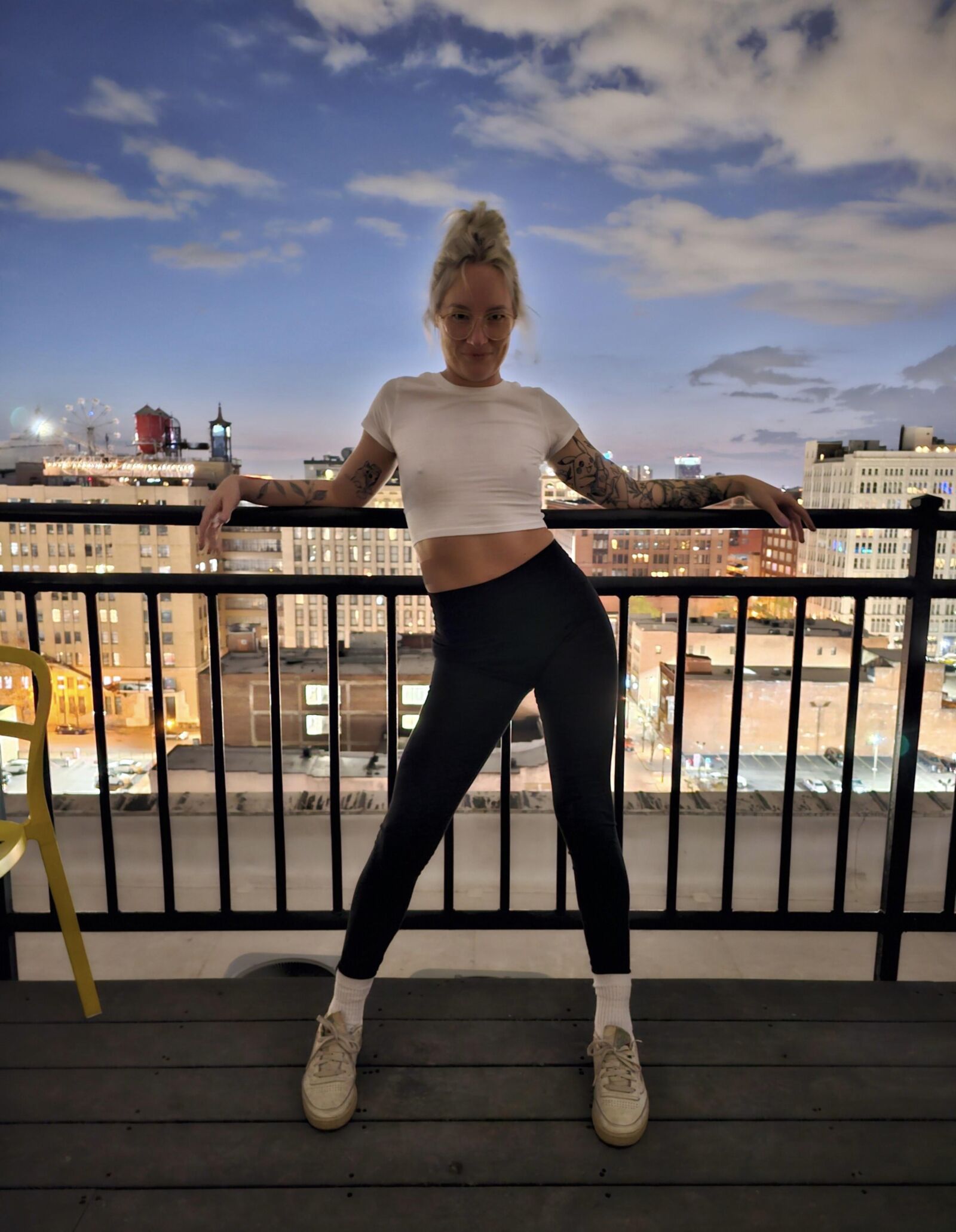 Flat chested Annie from St. Louis 