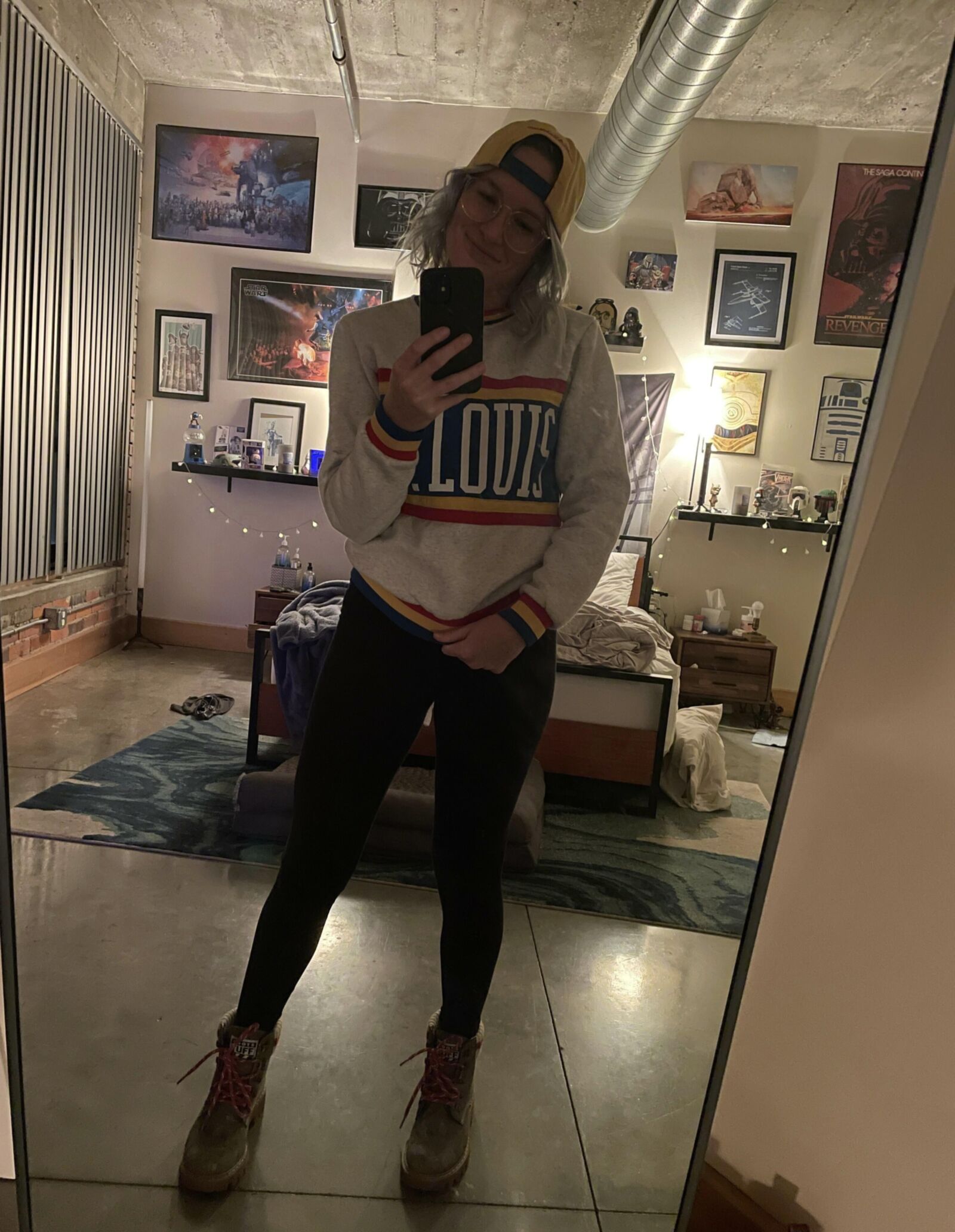 Flat chested Annie from St. Louis 