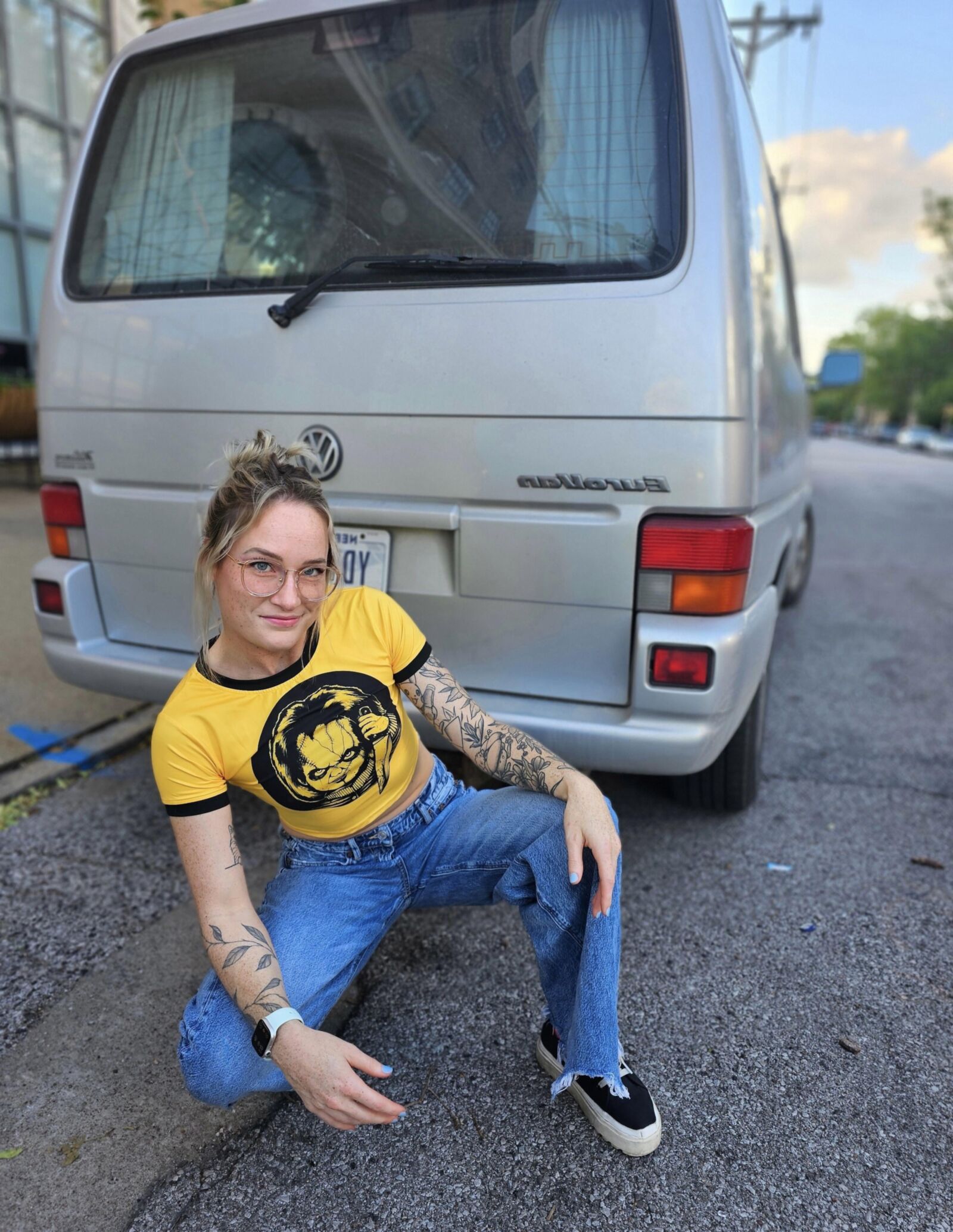 Flat chested Annie from St. Louis 