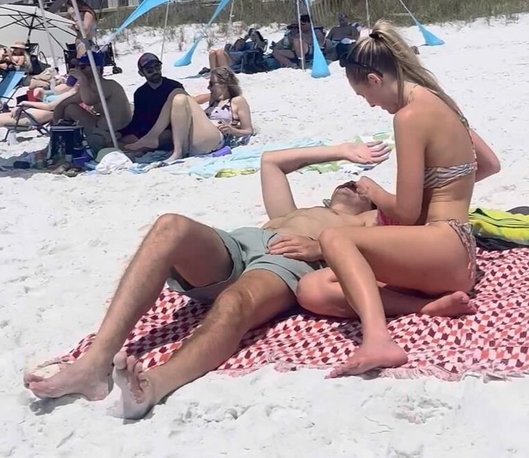 That guy is watching us again. He is going to jerk off later
