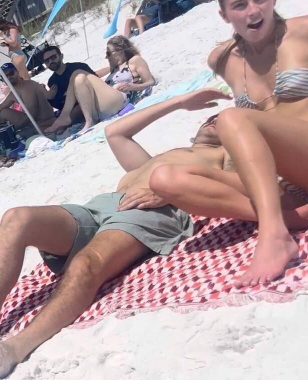 That guy is watching us again. He is going to jerk off later