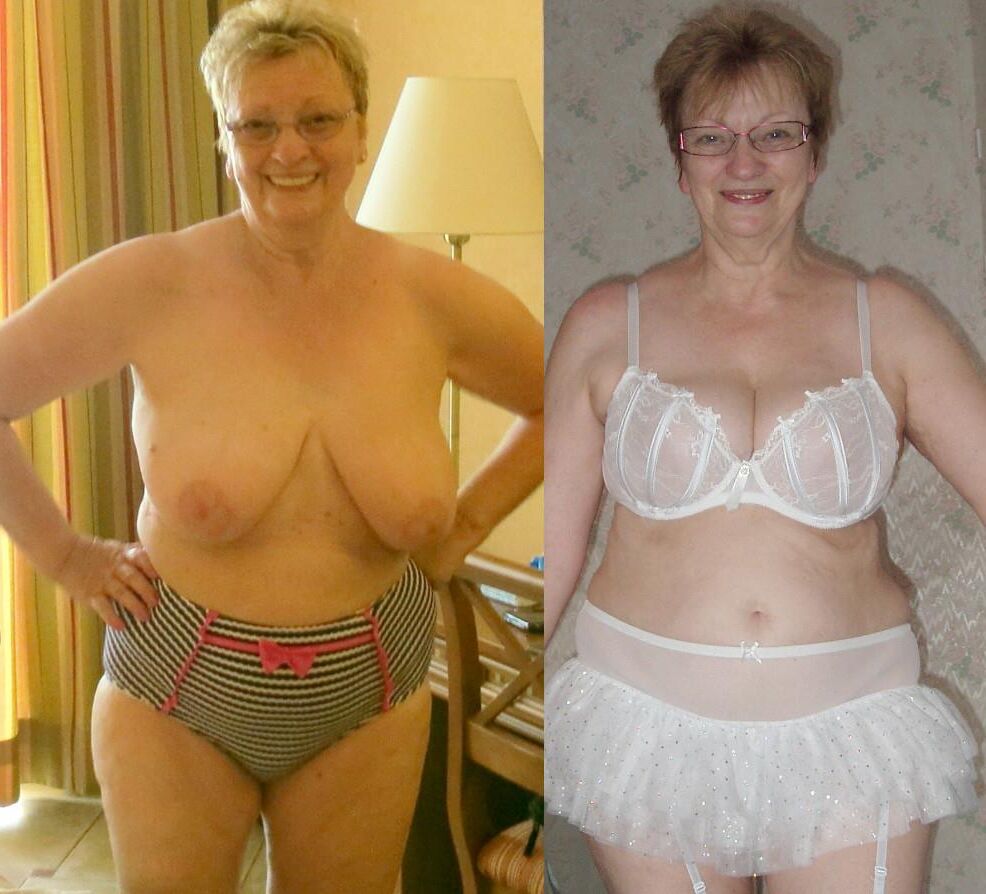 Meine Frau mit und ohne BH