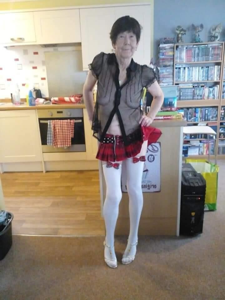 Sexy como Fuck Granny Maria del Reino Unido