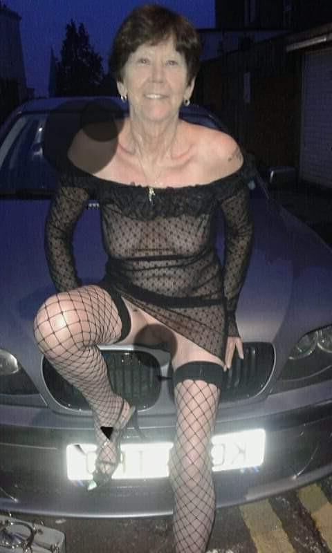 Sexy como Fuck Granny Maria del Reino Unido