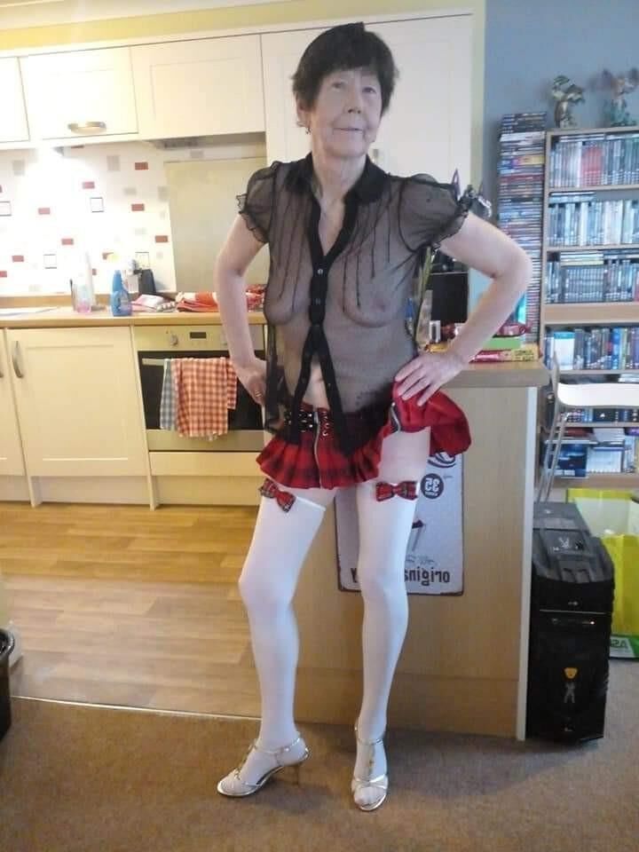 Sexy como Fuck Granny Maria del Reino Unido