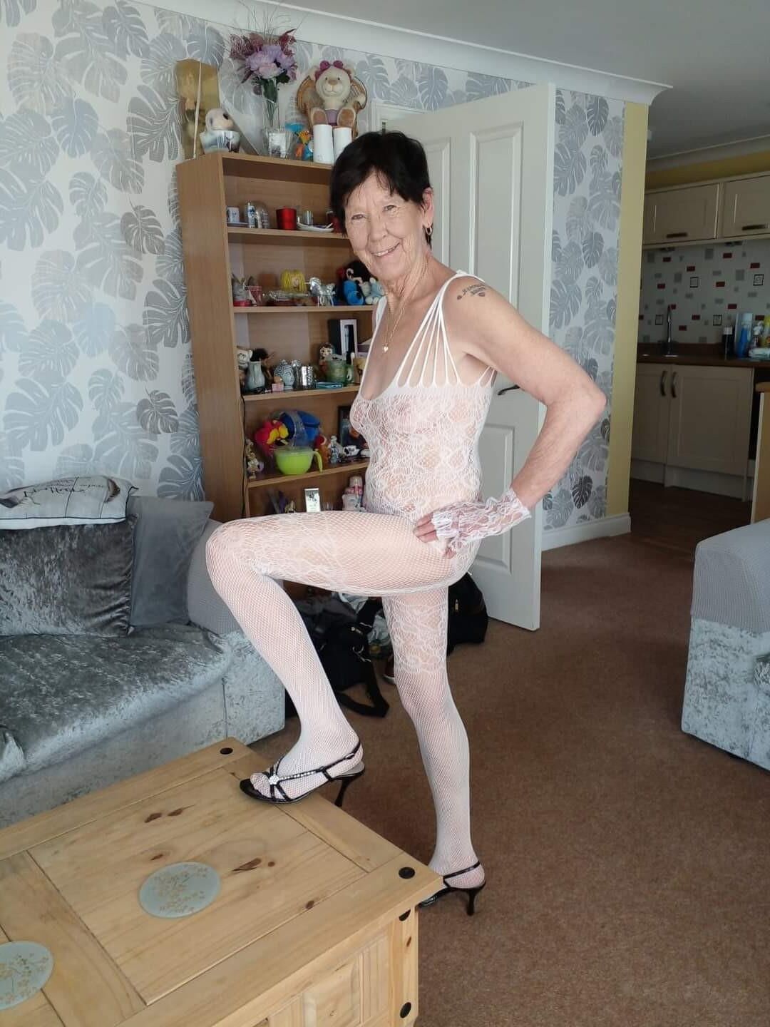 Sexy como Fuck Granny Maria del Reino Unido