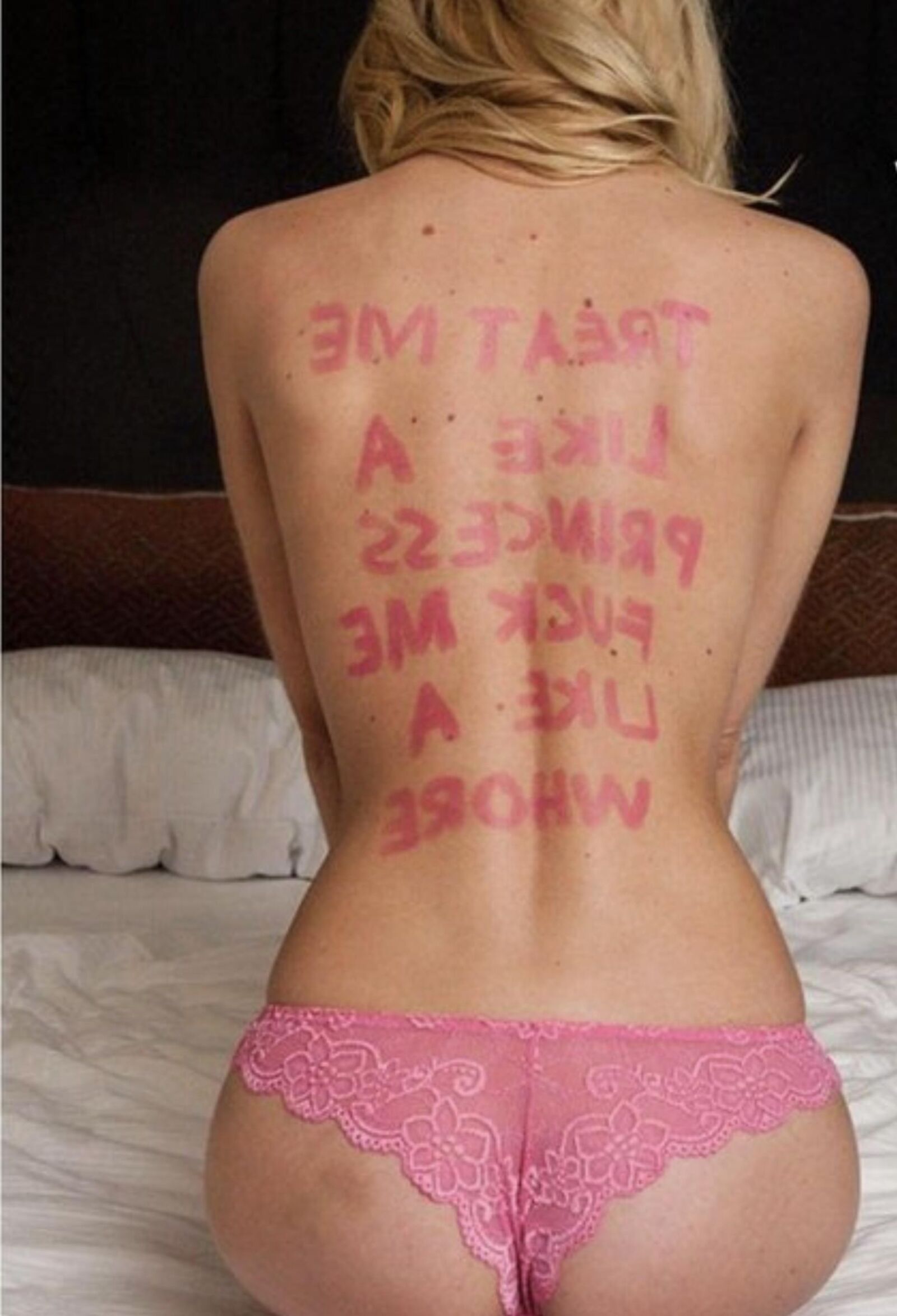 Naughty Body Writing