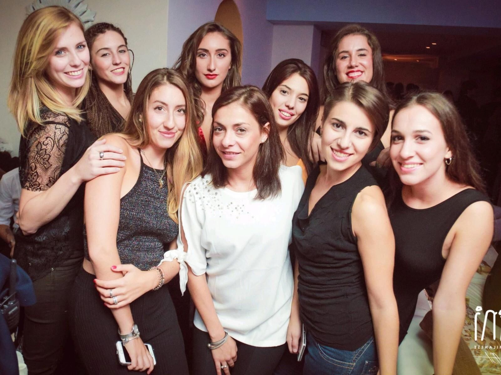 Gruppe von Mädchen_