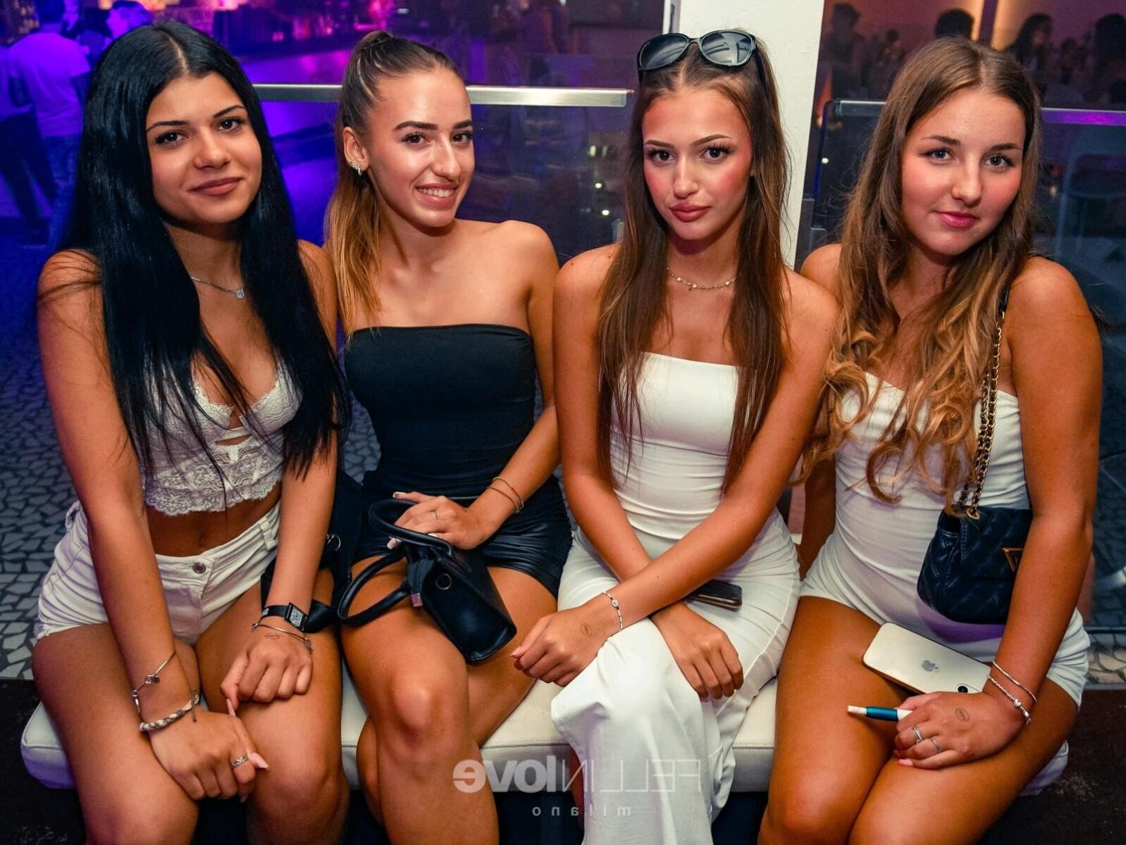 Gruppe von Mädchen_