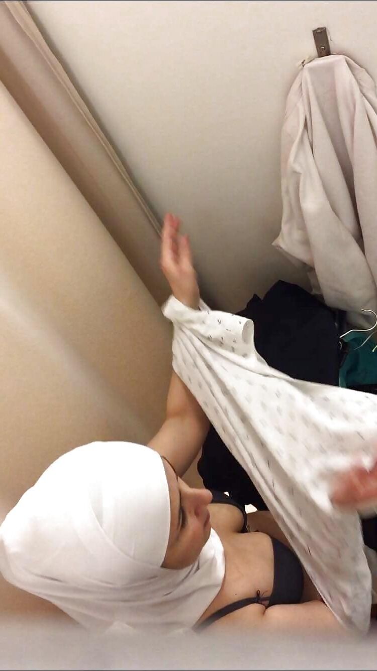 Muslim Hijab Aunt Caught Changing By Nephew