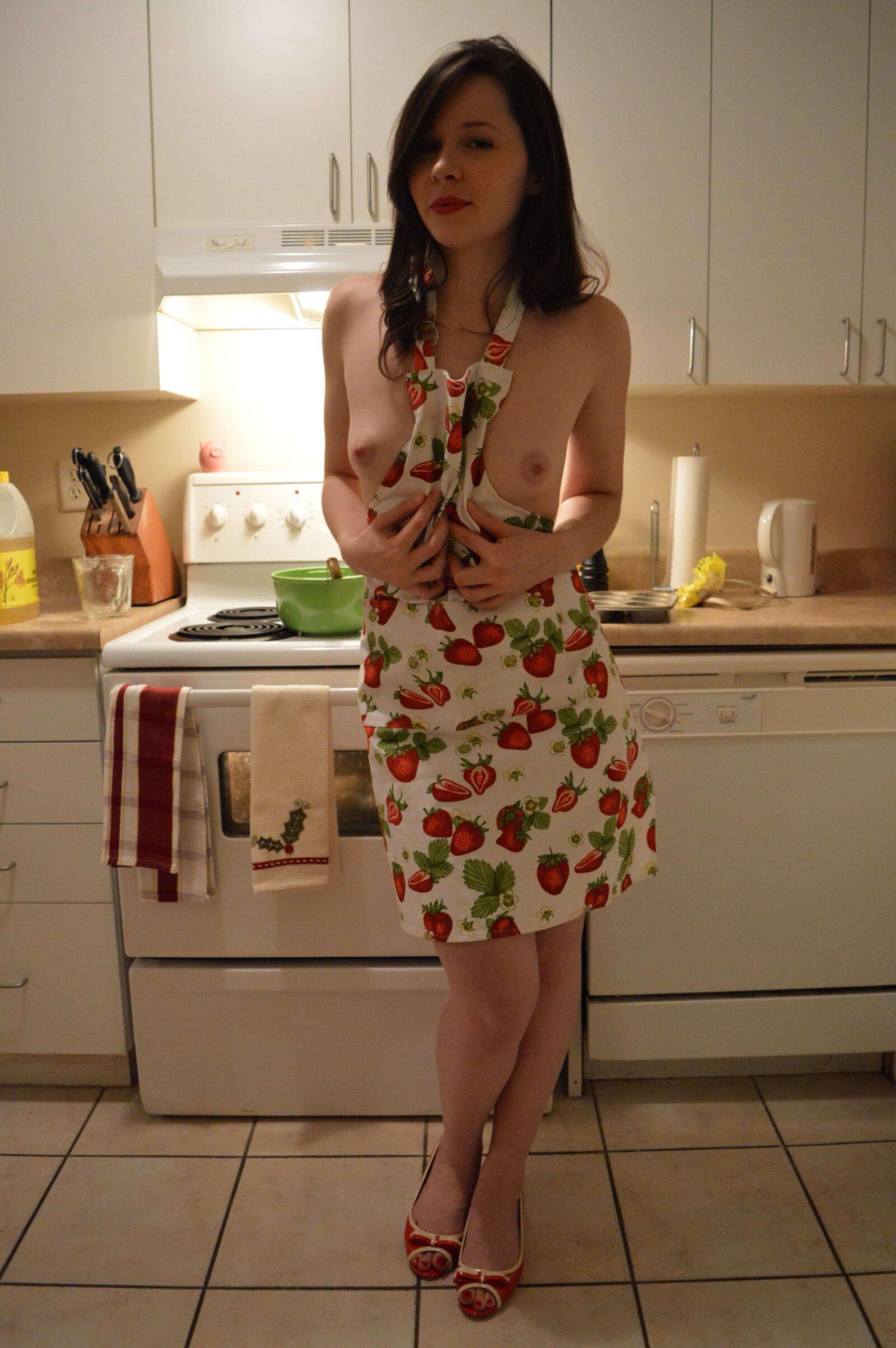 Slutty Housewives Cooking and Cleaning For Guests