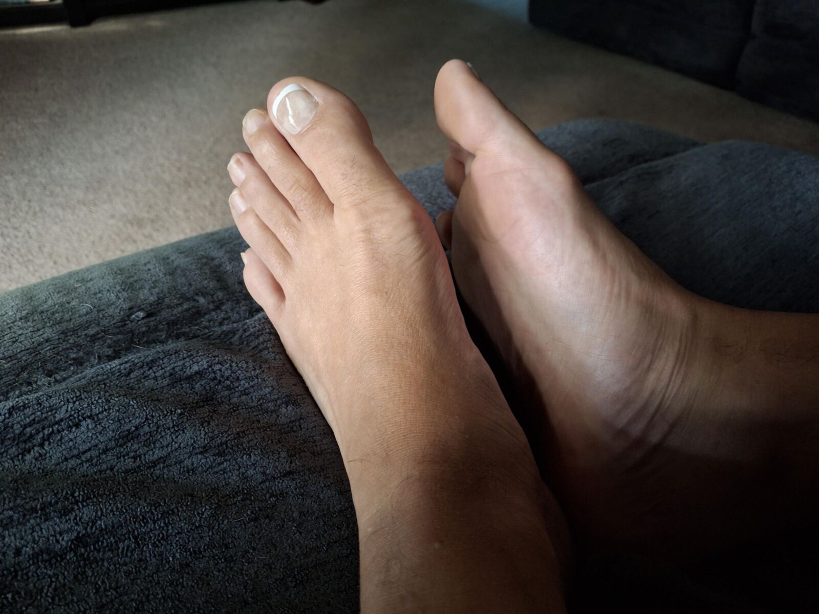 Will you be the first to suck my toes