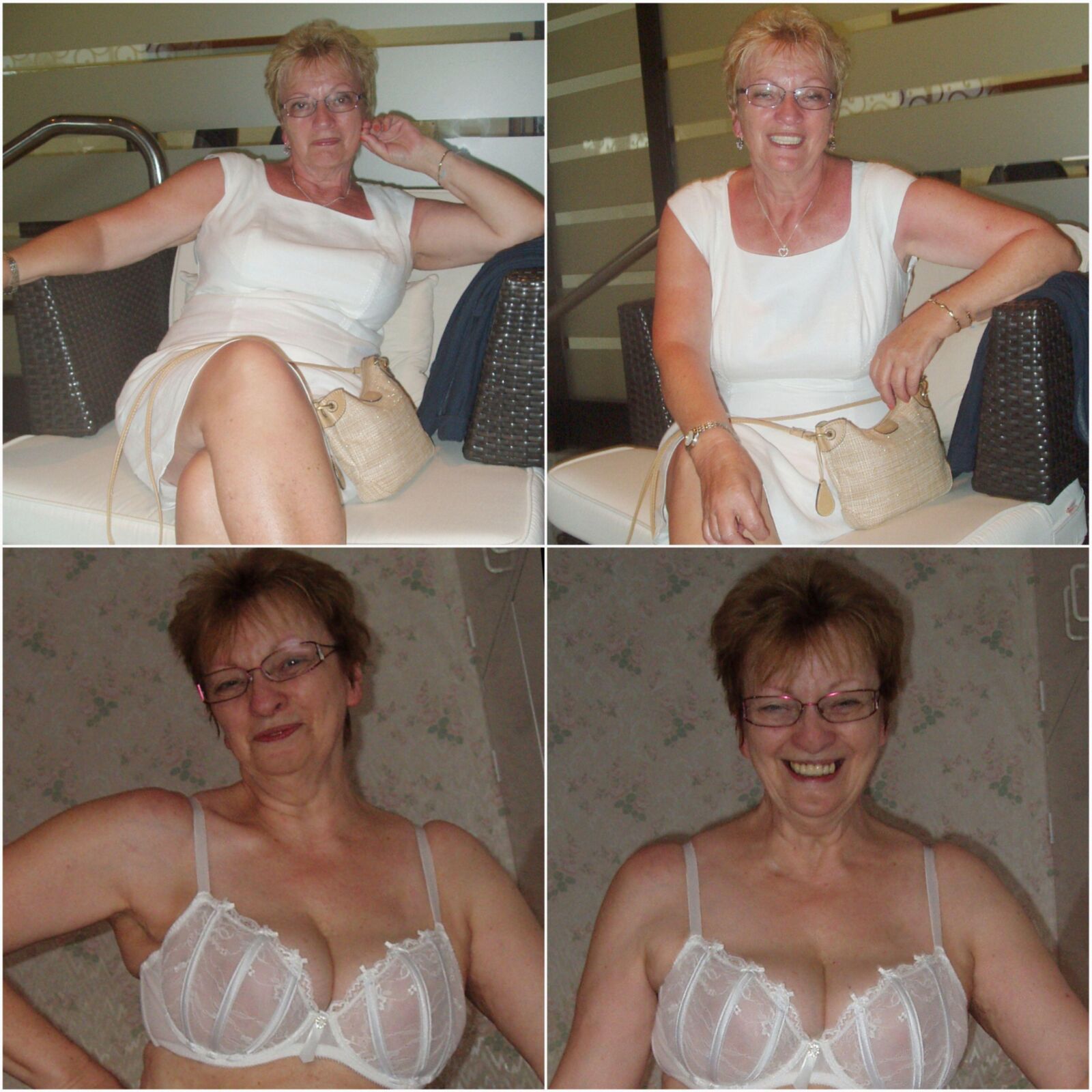 Compilation of Wife dressed and in lingerie